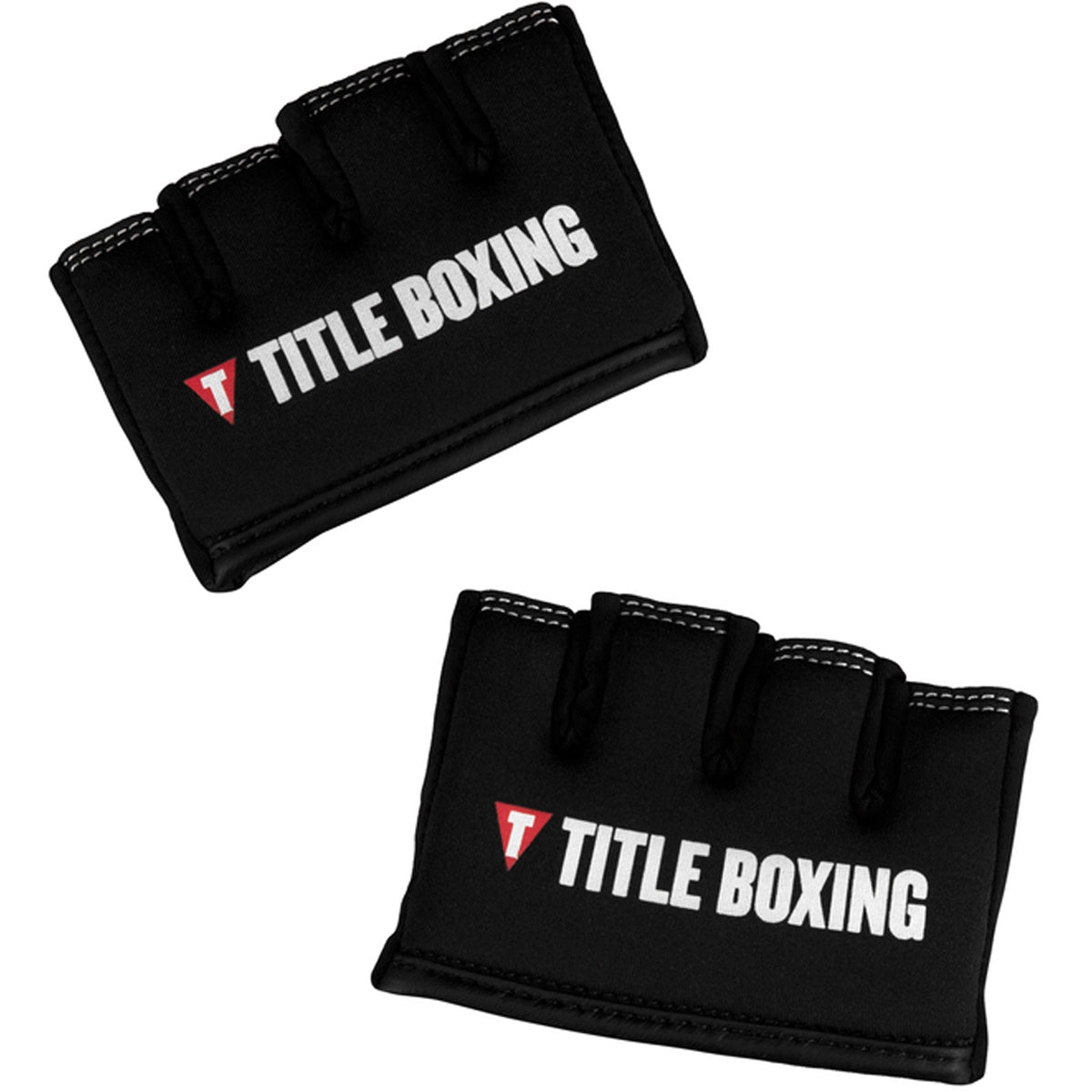 title gel iron fist slip-on knuckle shields - Black - Forza Sports