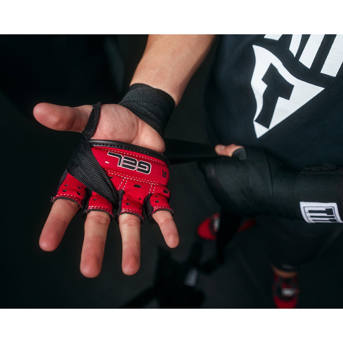 Title Boxing Gel Iron Fist Slip - On Custom Form Fit Knuckle Shields - Black - Forza Sports