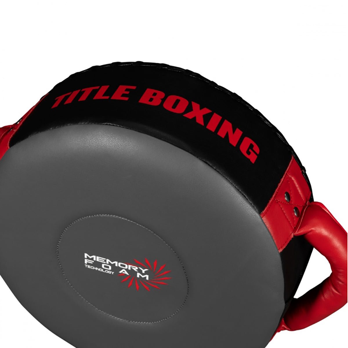 Title Boxing Memory Foam Punch Shield - Gray/Red/Black - Forza Sports
