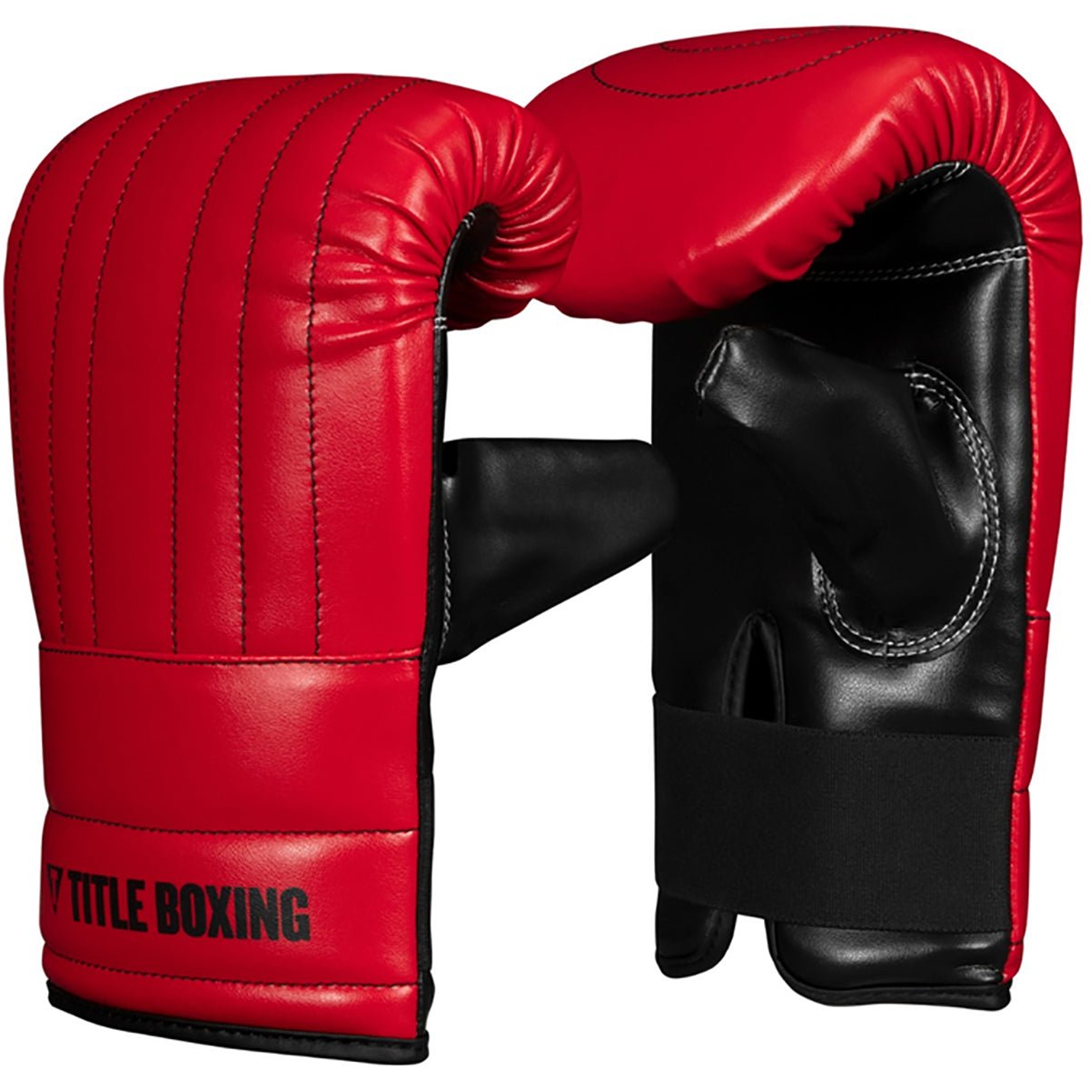 Title Boxing Old School Bag Gloves 3.0 - Red/Black - Forza Sports