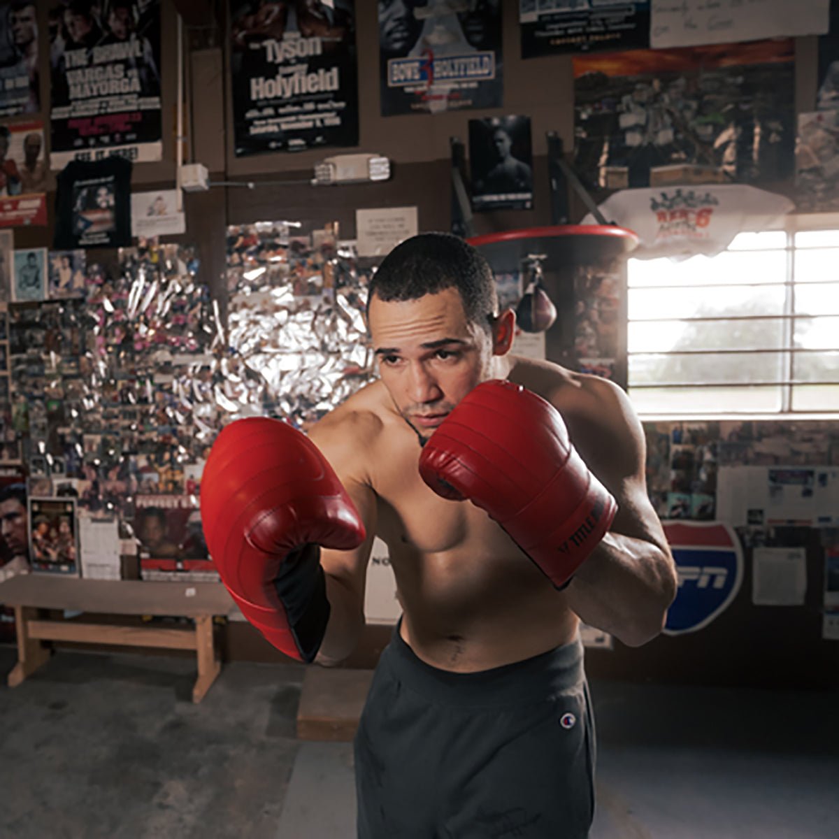 Title Boxing Old School Bag Gloves 3.0 - Red/Black - Forza Sports