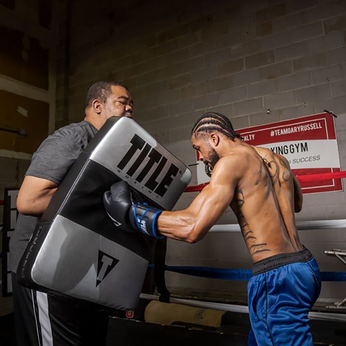 Title Boxing Platinum Punch & Body Shield 2.0 - Black/Silver - Forza Sports