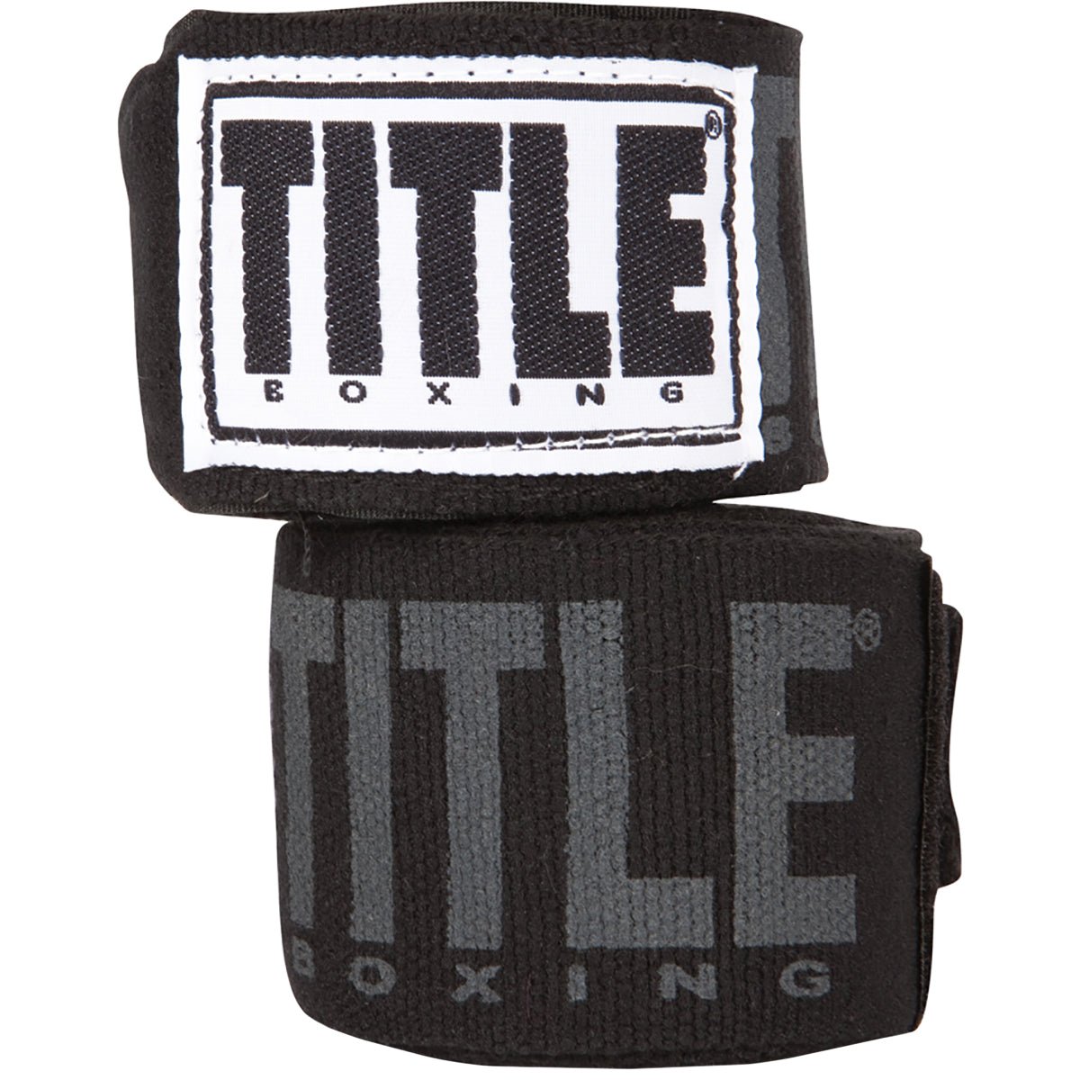 Title Boxing Power - Flex Elite 180" Fist Wraps - Black - Forza Sports