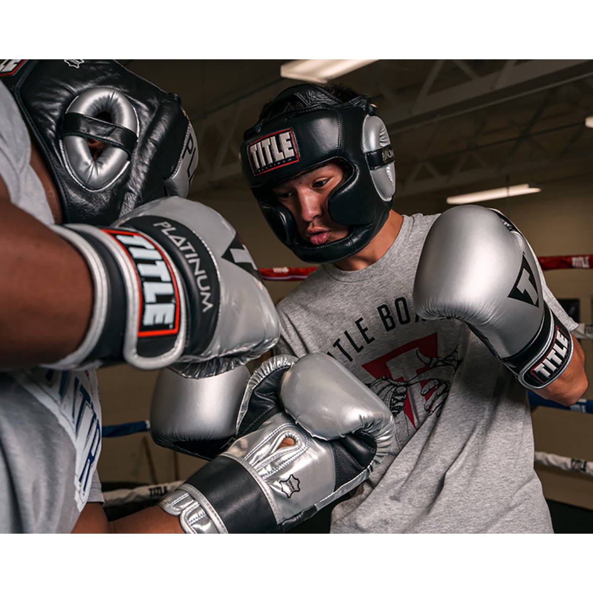 Title Boxing Platinum Premier Full Training Headgear 2.0 - Black