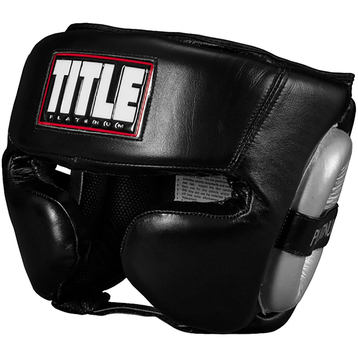 Title Boxing Platinum Premier Training Headgear 2.0 - Black - Forza Sports