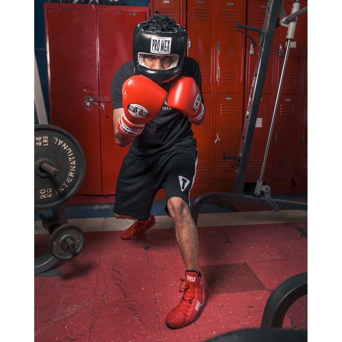 Title Boxing Pro Mex Pro Facesaver Headgear 3 - Black
