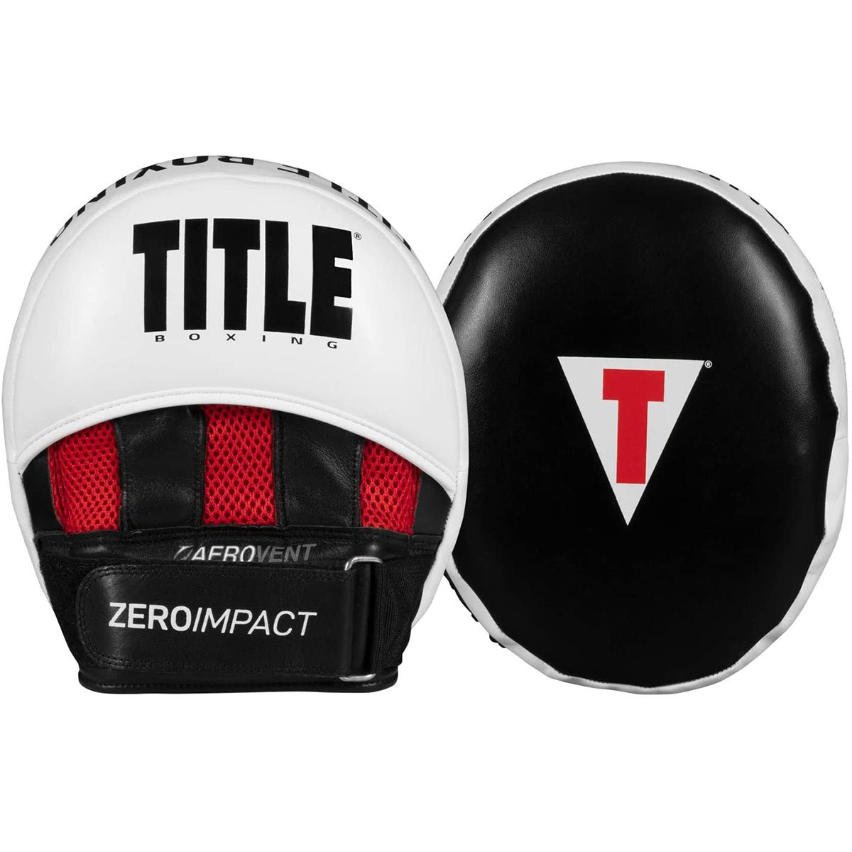 Title Boxing Zero - Impact Rare Air Punch Mitts 2.0 - Black - Forza Sports