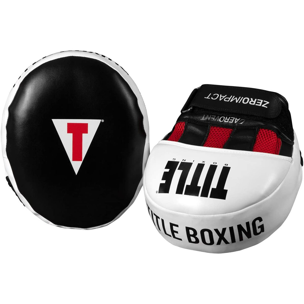Title Boxing Zero - Impact Rare Air Punch Mitts 2.0 - Black - Forza Sports