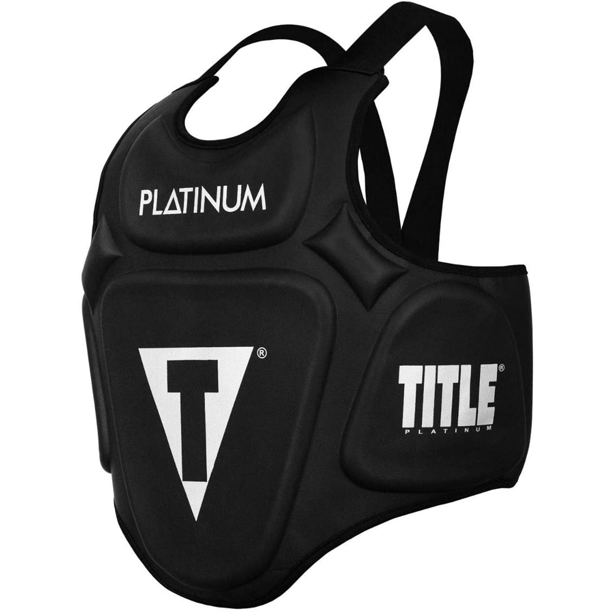 Title Boxing Platinum Prolific Body Protector - Black/White - Forza Sports