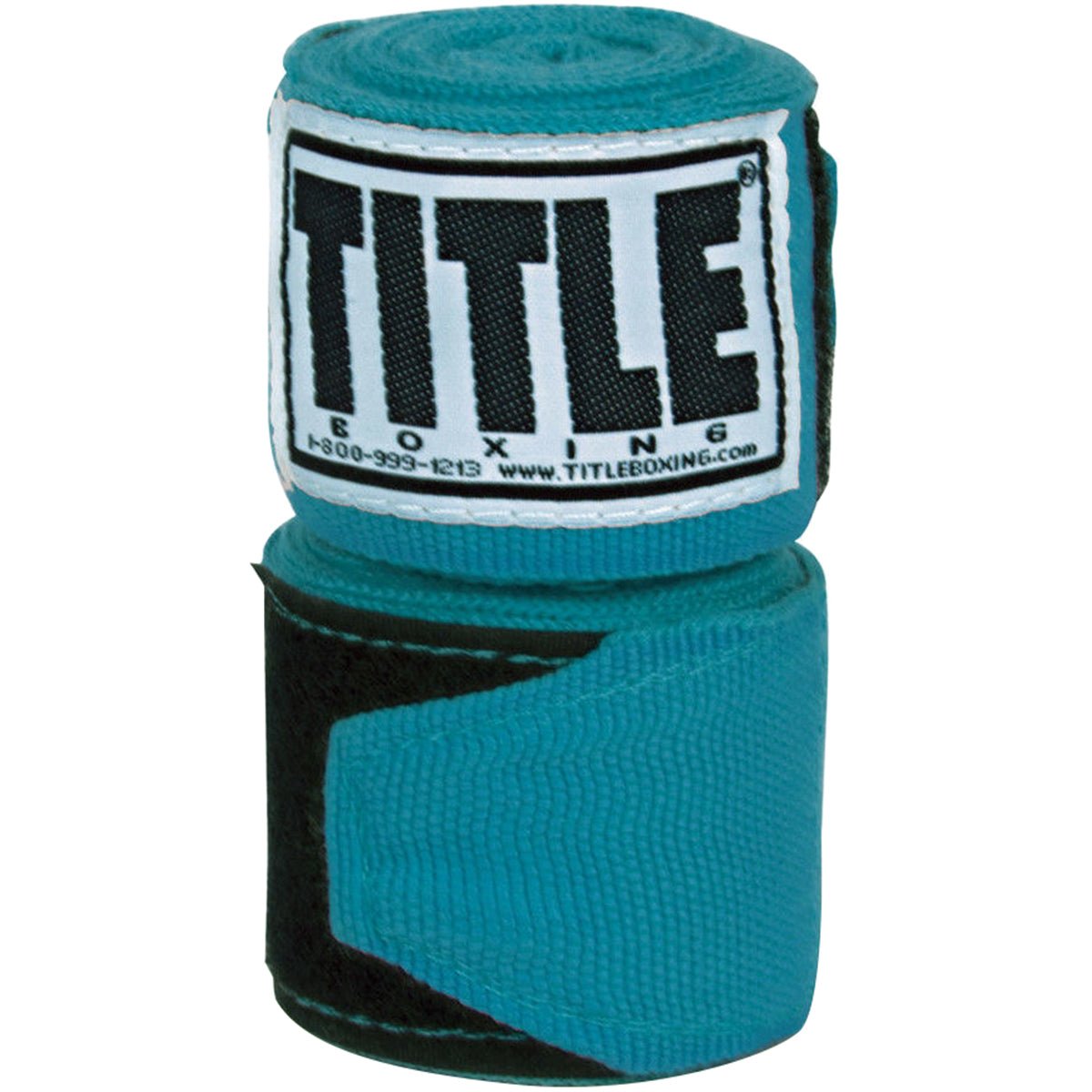 Title Boxing 180 semi elastic mexican handwraps - Turquoise - Forza Sports