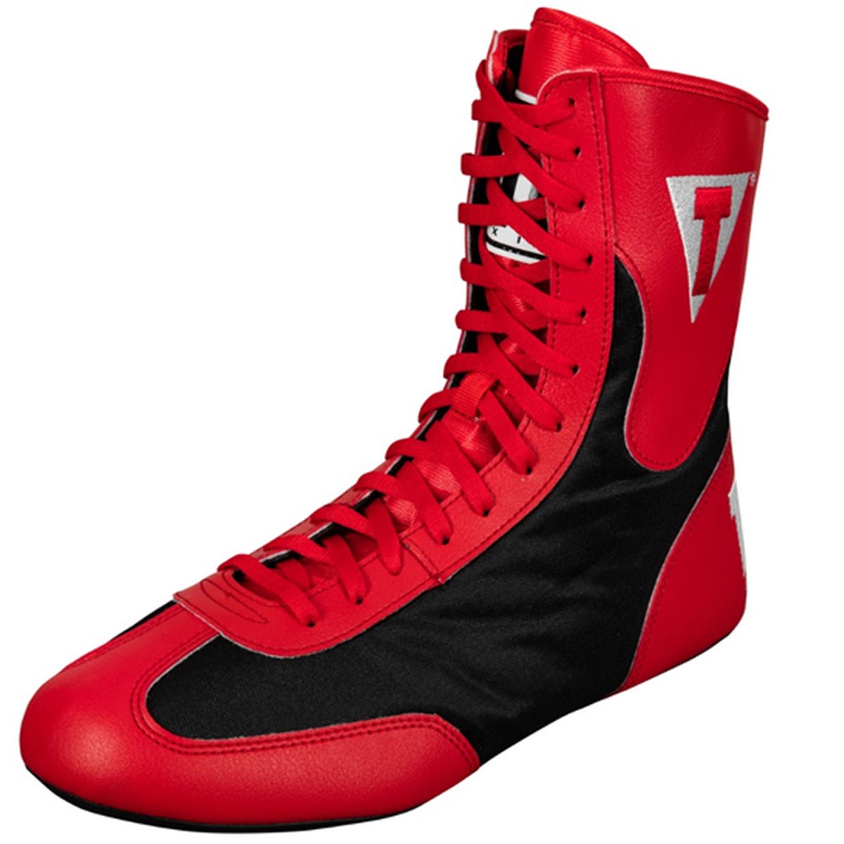 Title Boxing Speed - Flex Encore Mid - Length Boxing Shoes - 11 - Red/Black - Forza Sports