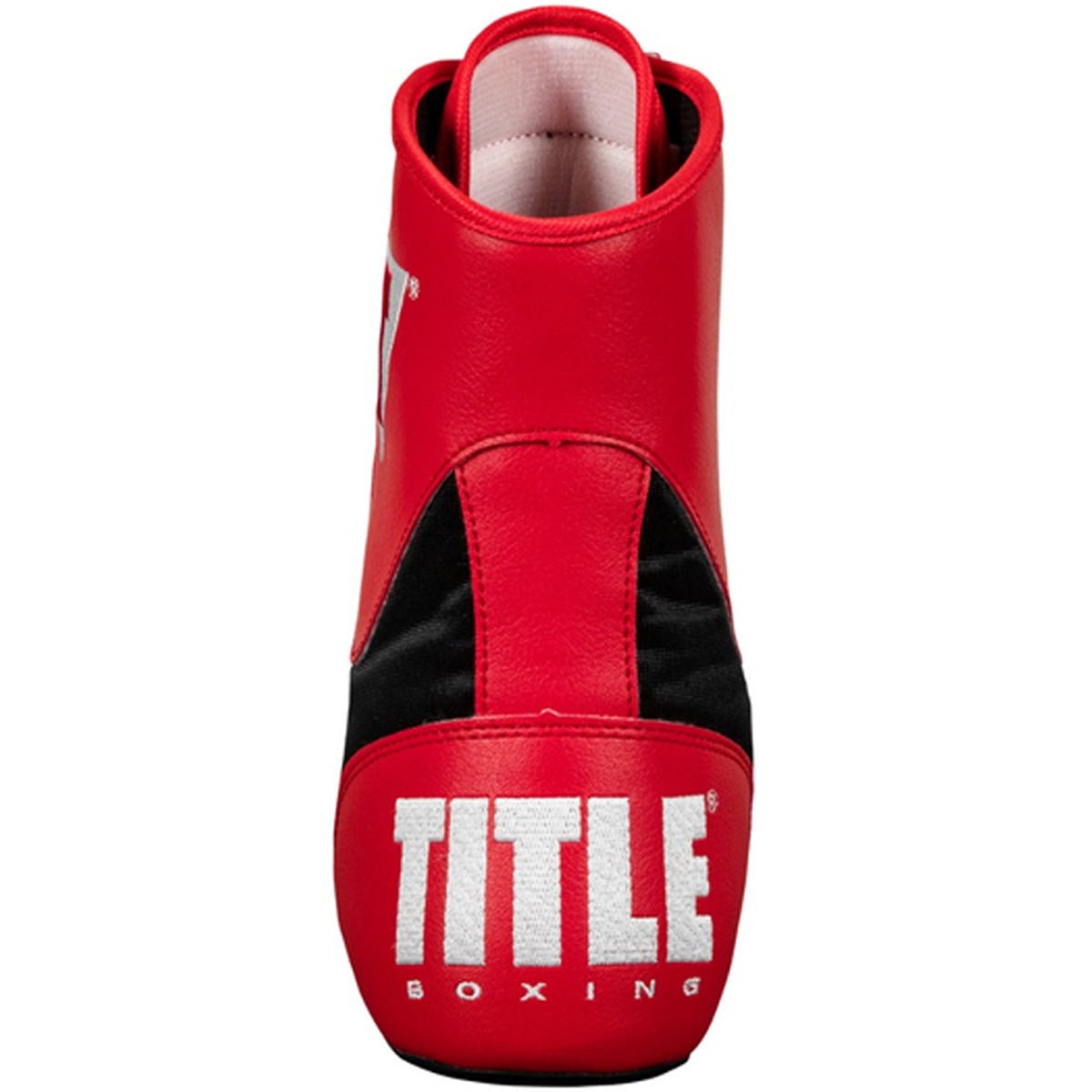 Title Boxing Speed - Flex Encore Mid - Length Boxing Shoes - 11 - Red/Black - Forza Sports