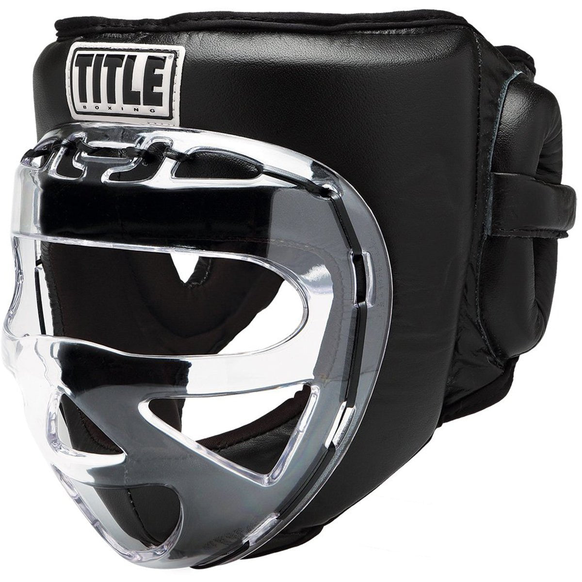 Title Boxing Face Shield No - Contact Training Headgear 2.0 - Black - Forza Sports