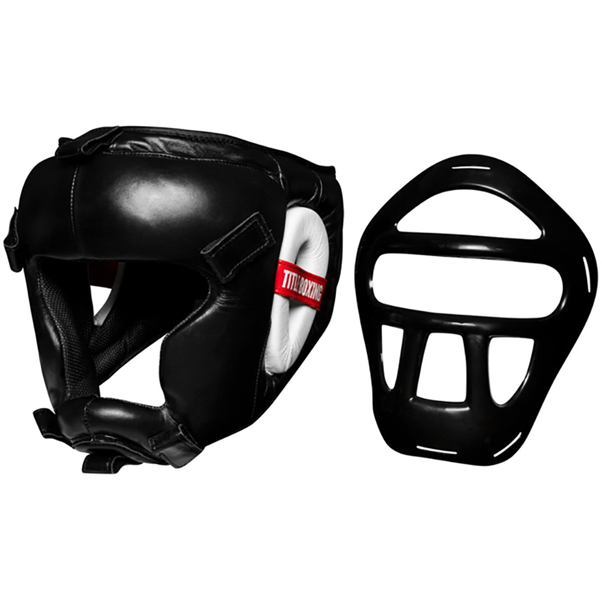 Title Boxing Universal No-Contact Training Headgear 2.0 - Black/White/Red