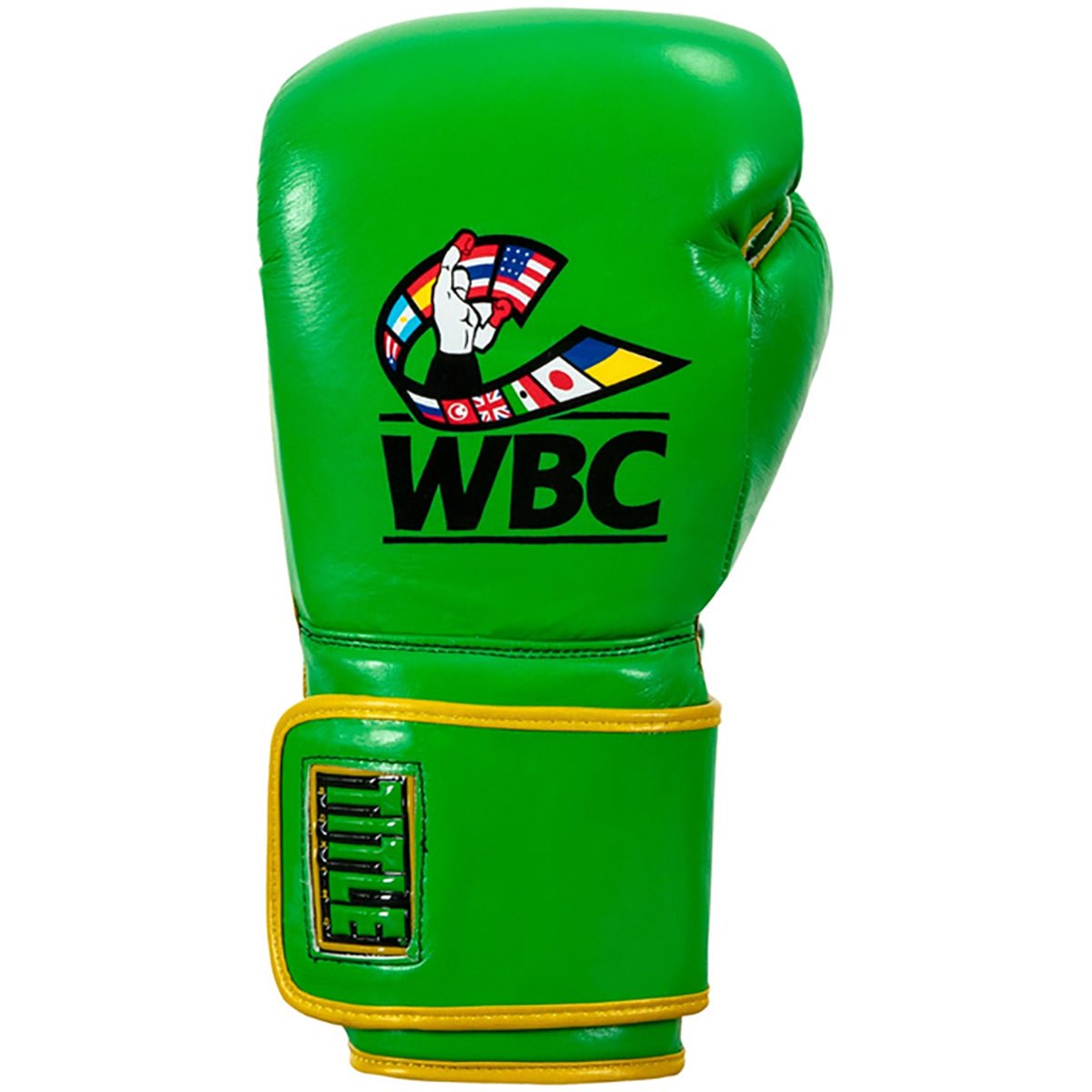 Title Boxing WBC Hook and Loop Bag Gloves - Green/Black - Forza Sports