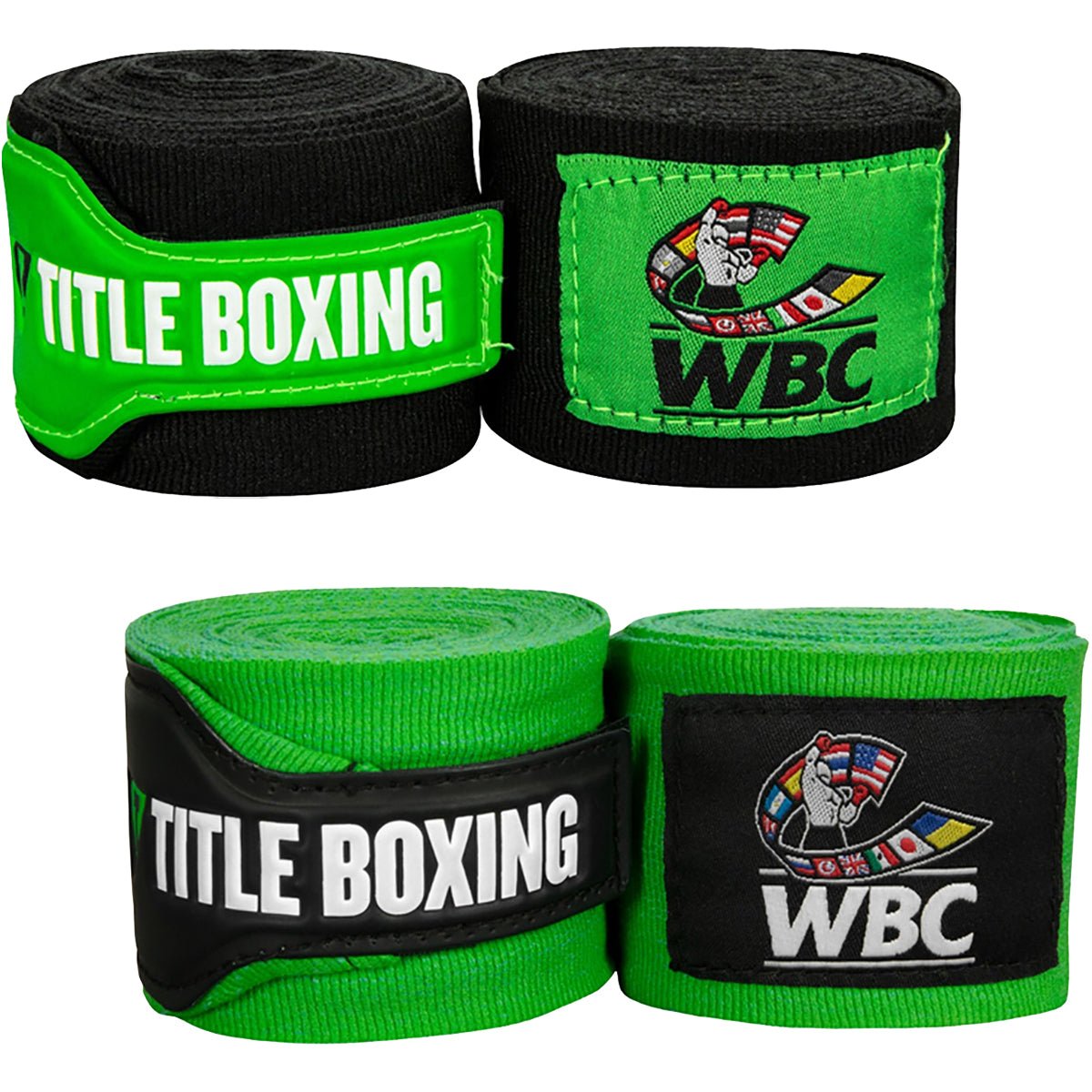 Title Boxing WBC Groin Protector - Large - Green/Black