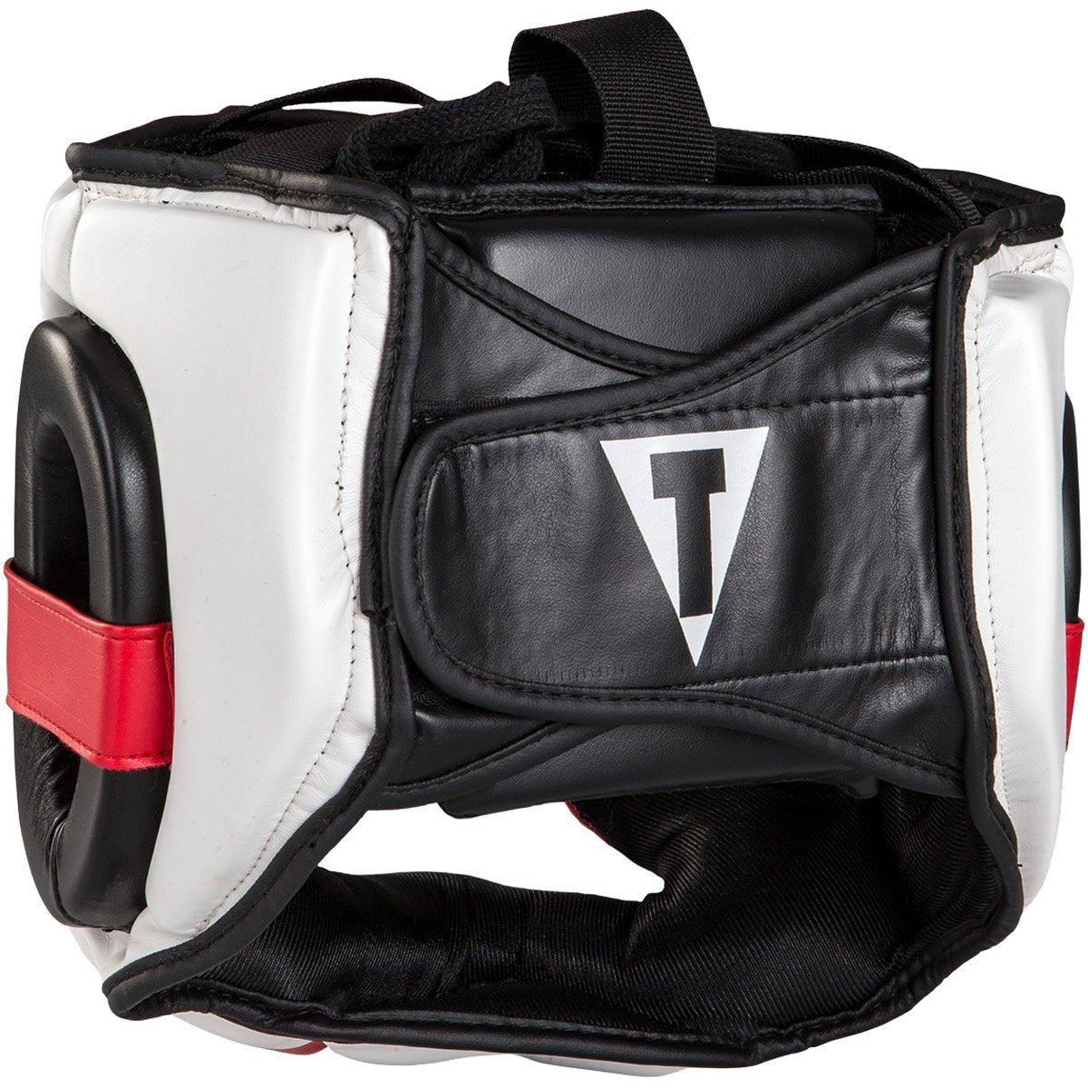Title Boxing Command Lightweight Full-Face Training Headgear - Black/White/Red