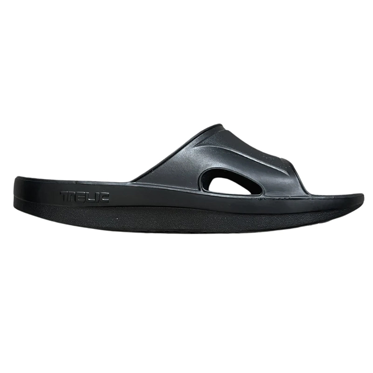 Telic Recharge Arch Support Comfort Slide Sandals - Midnight Black - Forza Sports