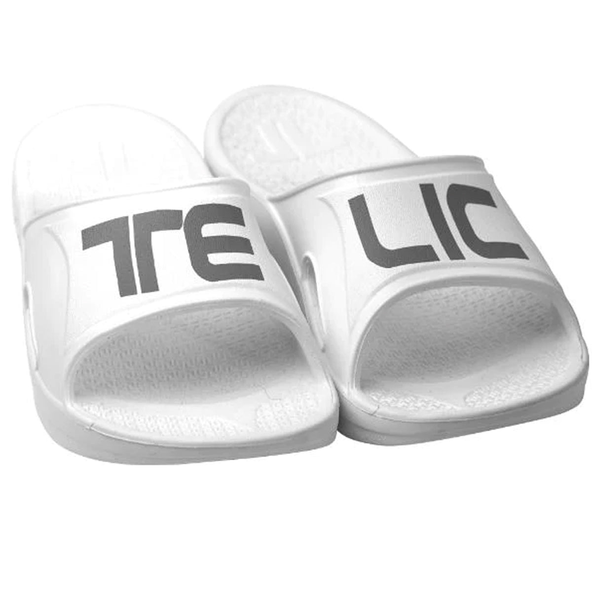 Telic Recharge Arch Support Comfort Slide Sandals - Snow White - Forza Sports