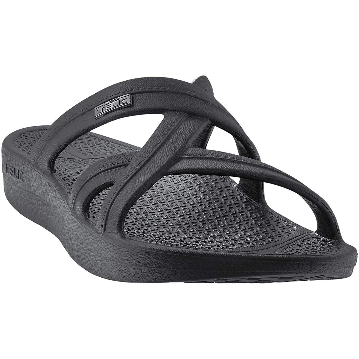 Telic Mallory Arch Support Comfort Slide Sandals - Forza Sports