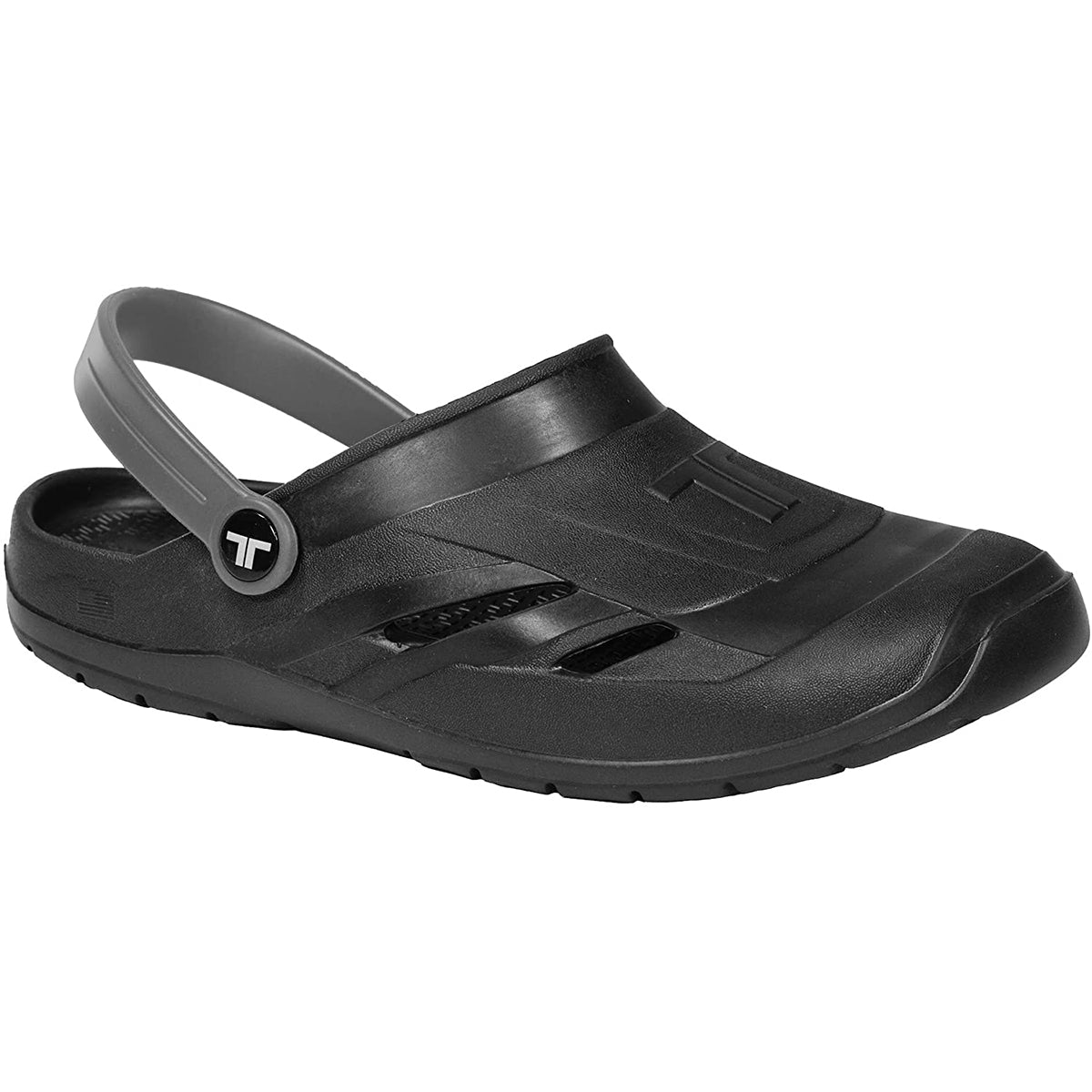 Telic Dream Clog Arch Support Comfort Sandals - Midnight Black - Forza Sports