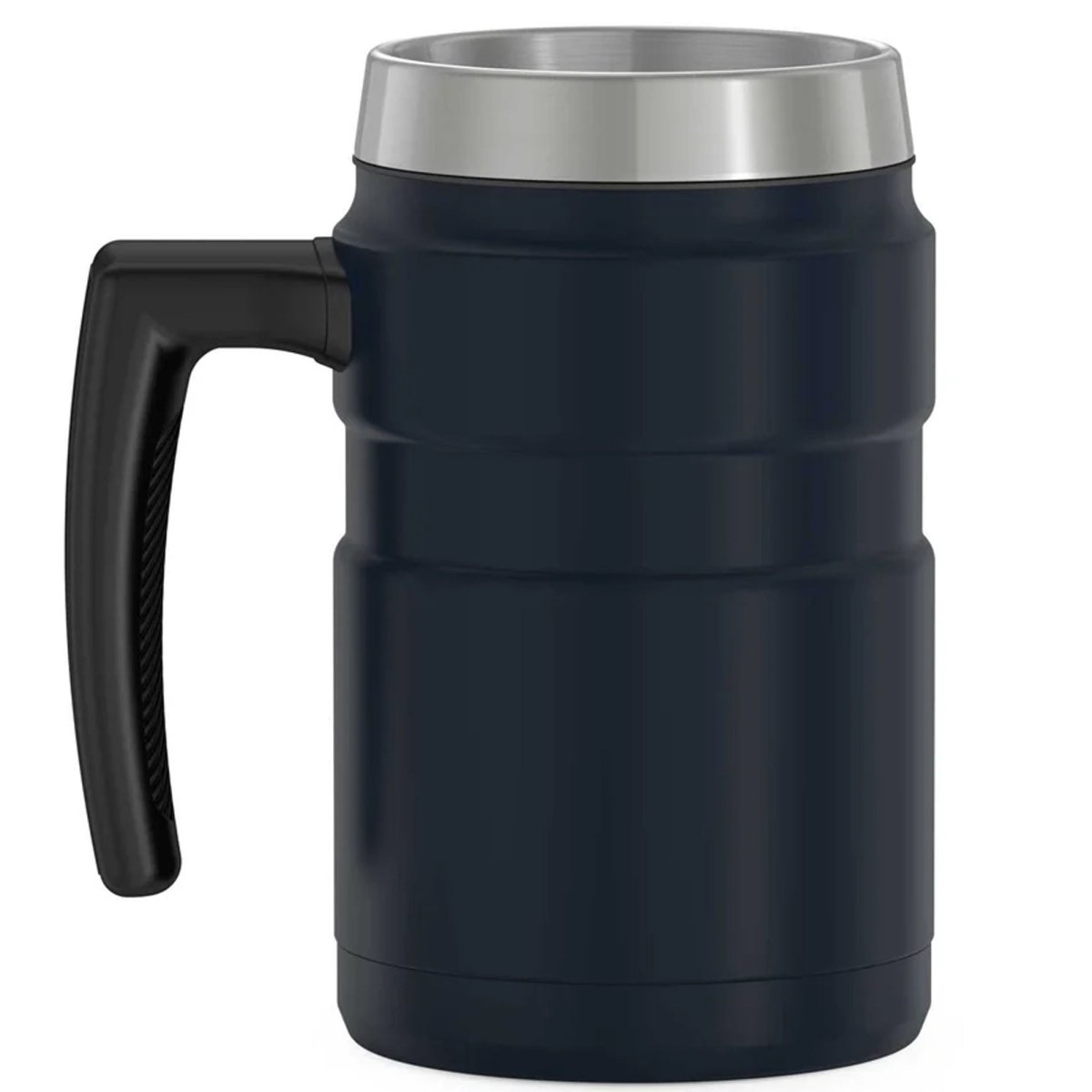 Thermos 16 oz. Stainless King Vacuum Insulated Stainless Steel Coffee Mug - Forza Sports - Matte Midnight Blue