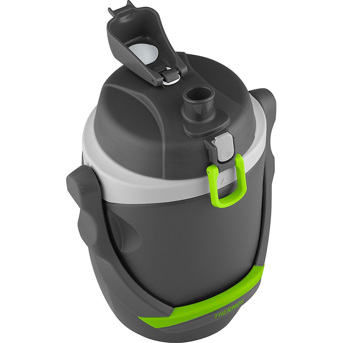 Thermos 64 oz. Foam Insulated Flip - Up Lid Hydration Water Bottle w/ Carry Handle - Forza Sports