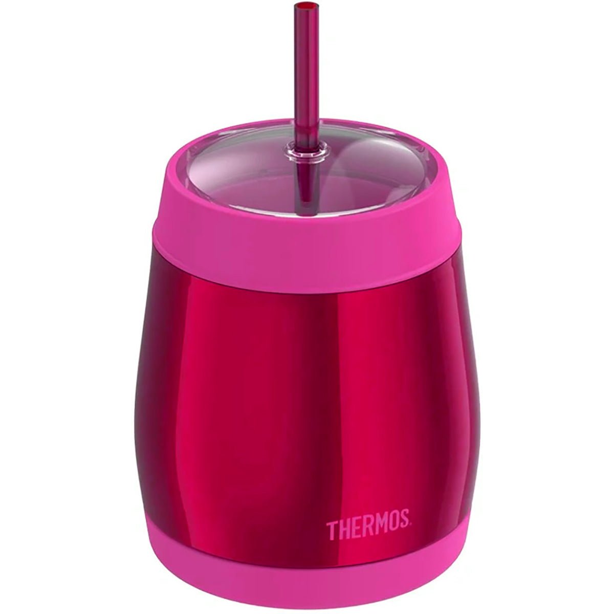 Thermos 16 oz. Vacuum Insulated Stainless Steel Cold Dome Water Bottle w/ Straw - Forza Sports