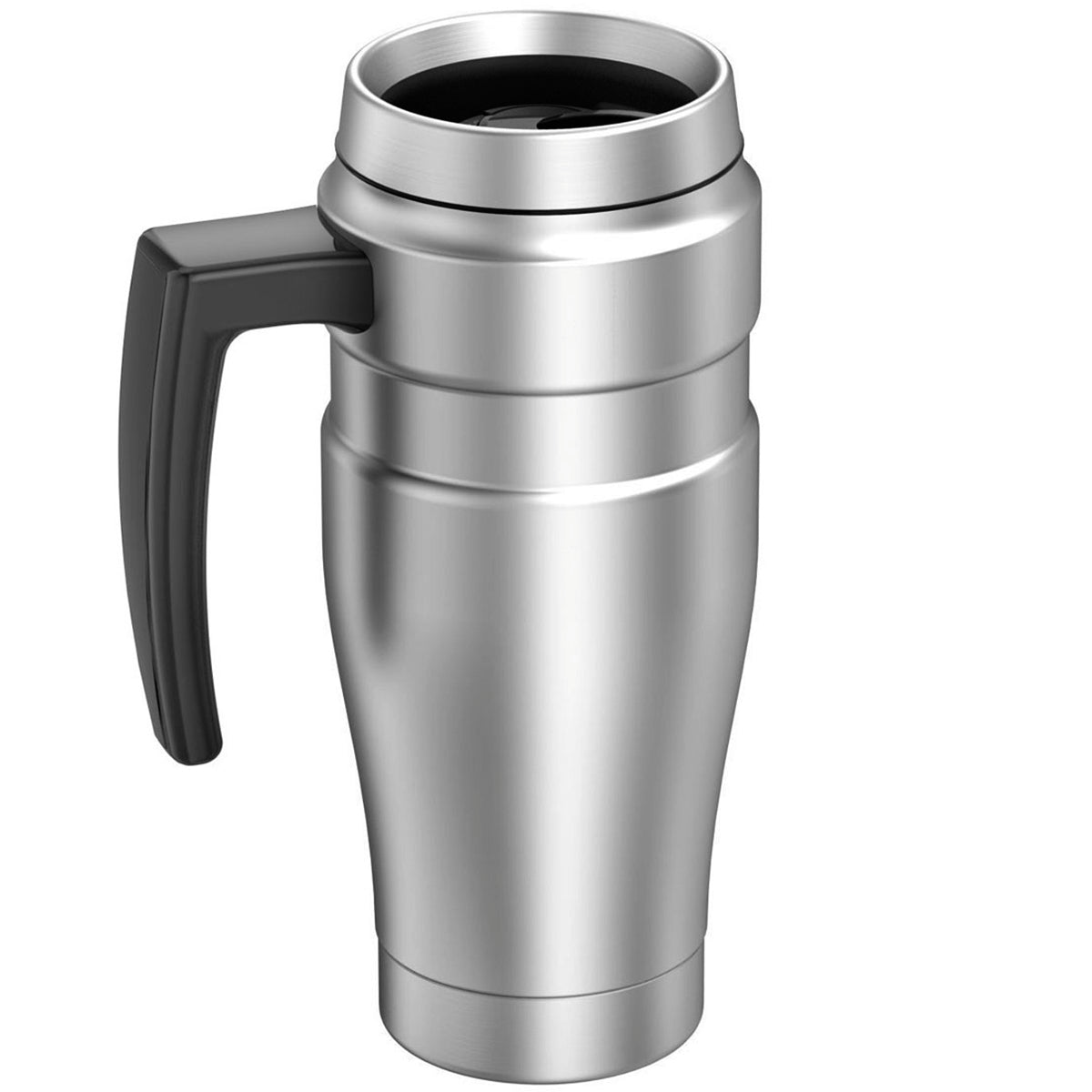 Thermos 16 oz. Stainless King Insulated Stainless Steel Travel Mug with Handle - Forza Sports