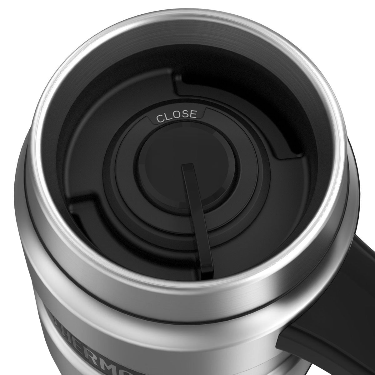 Thermos 16 oz. Stainless King Insulated Stainless Steel Travel Mug with Handle - Forza Sports