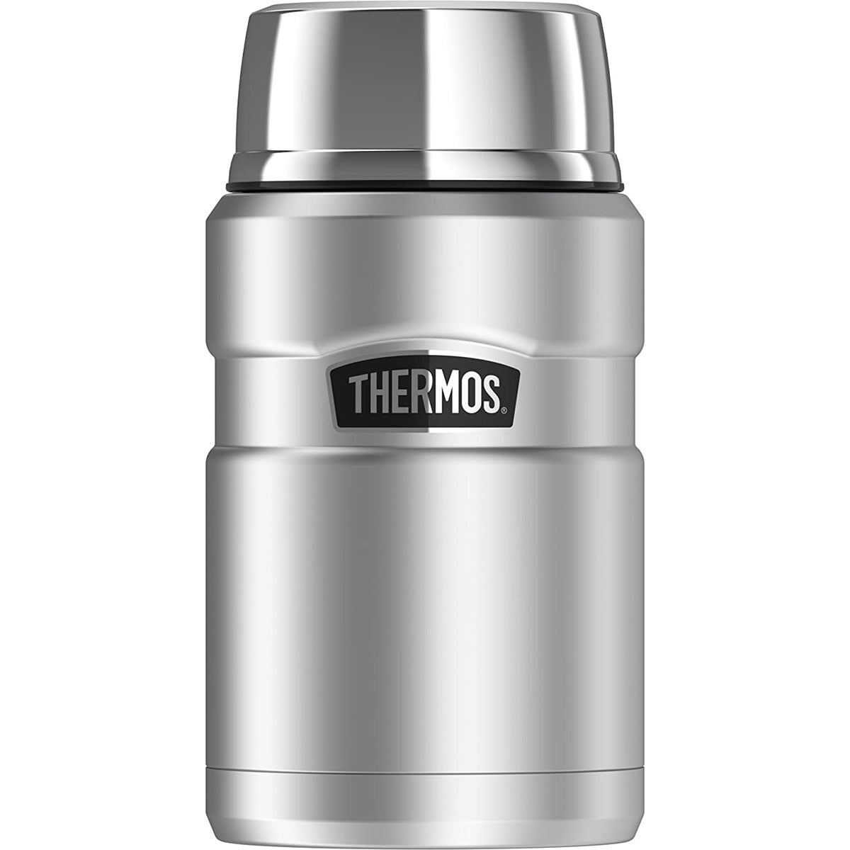 Thermos 24 oz. Stainless King Vacuum Insulated Stainless Steel Food Jar - Silver - Forza Sports