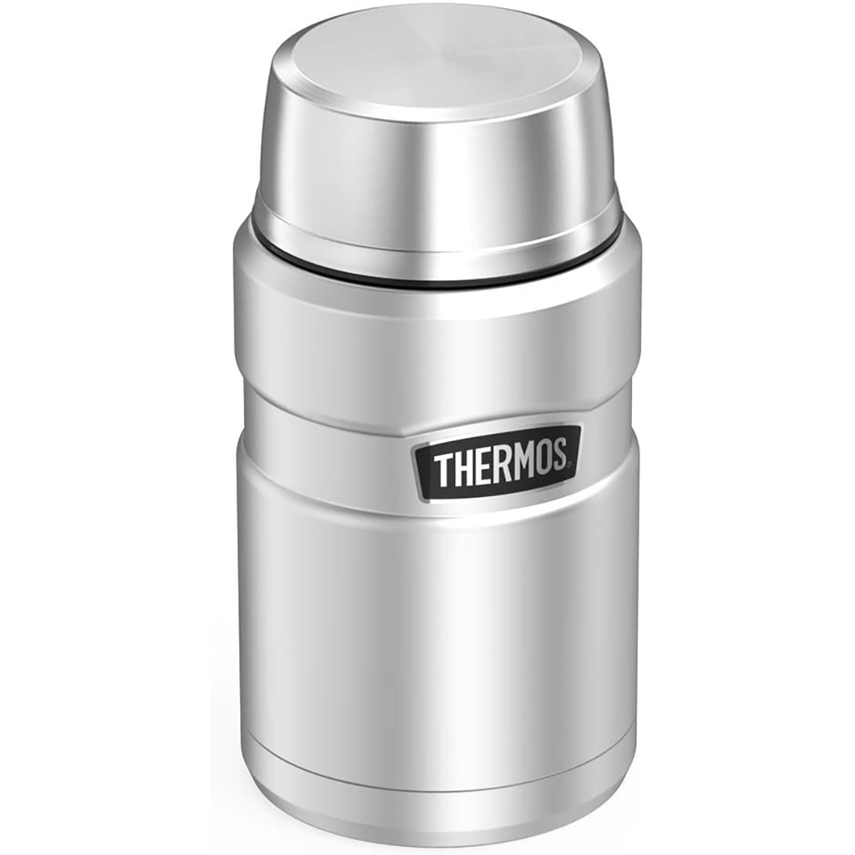 Thermos 24 oz. Stainless King Vacuum Insulated Stainless Steel Food Jar - Silver - Forza Sports