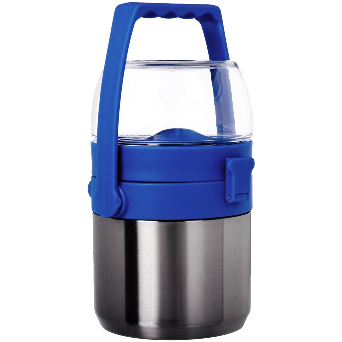 Thermos 18 oz. Insulated Stainless Steel Dual Compartment Food Jar - Smoke Blue - Forza Sports