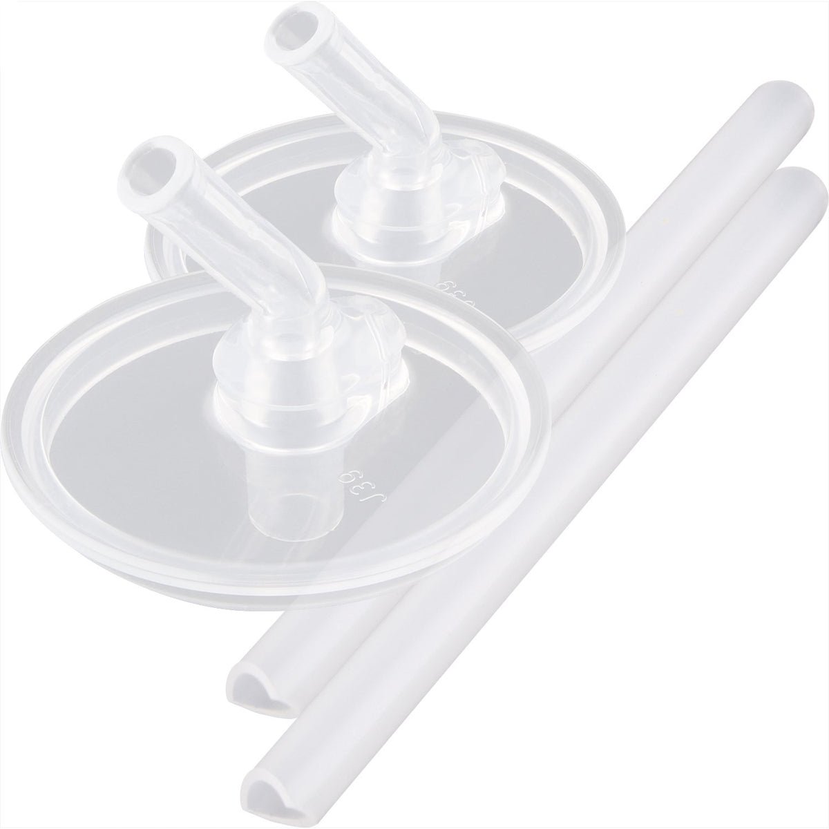 Thermos Foogo 10 oz. Bottle Replacement Straw Set 2 - Pack - Clear - Forza Sports