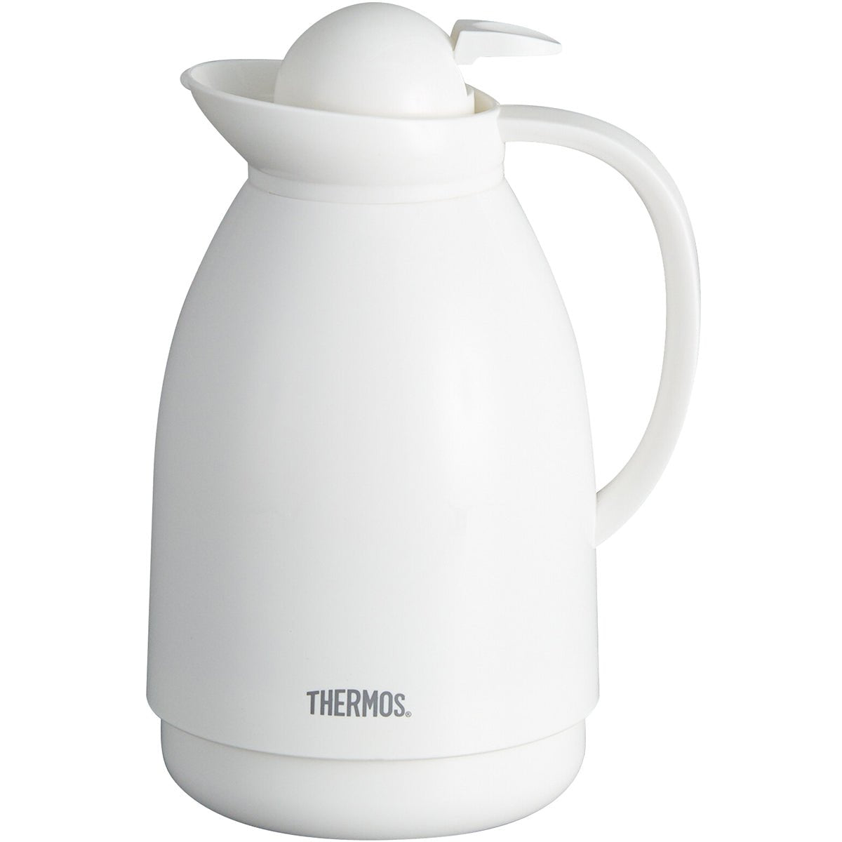 Thermos 34 oz. Glass Vacuum Insulated Carafe - White - Forza Sports