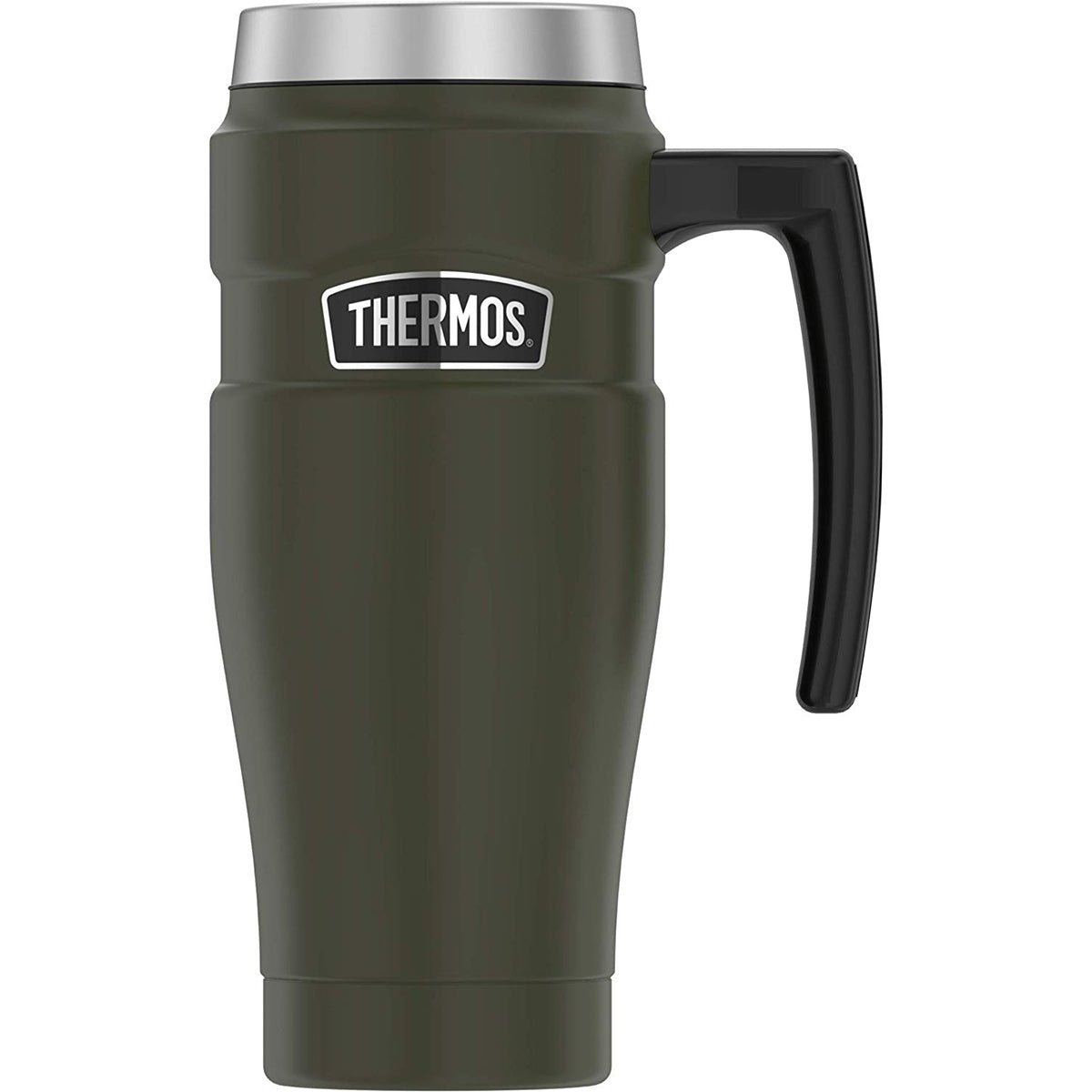 Thermos 16 oz. Stainless King Insulated Stainless Steel Travel Mug with Handle - Forza Sports