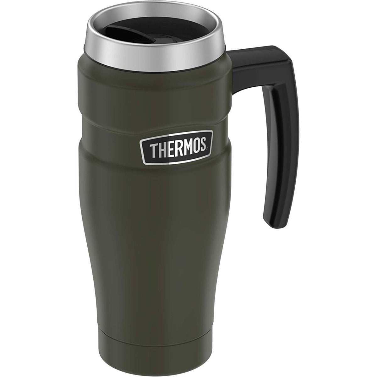 Thermos 16 oz. Stainless King Insulated Stainless Steel Travel Mug with Handle - Forza Sports