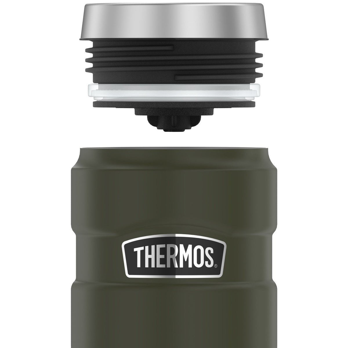 Thermos 16 oz. Stainless King Vacuum Insulated Stainless Steel Travel Mug - Forza Sports