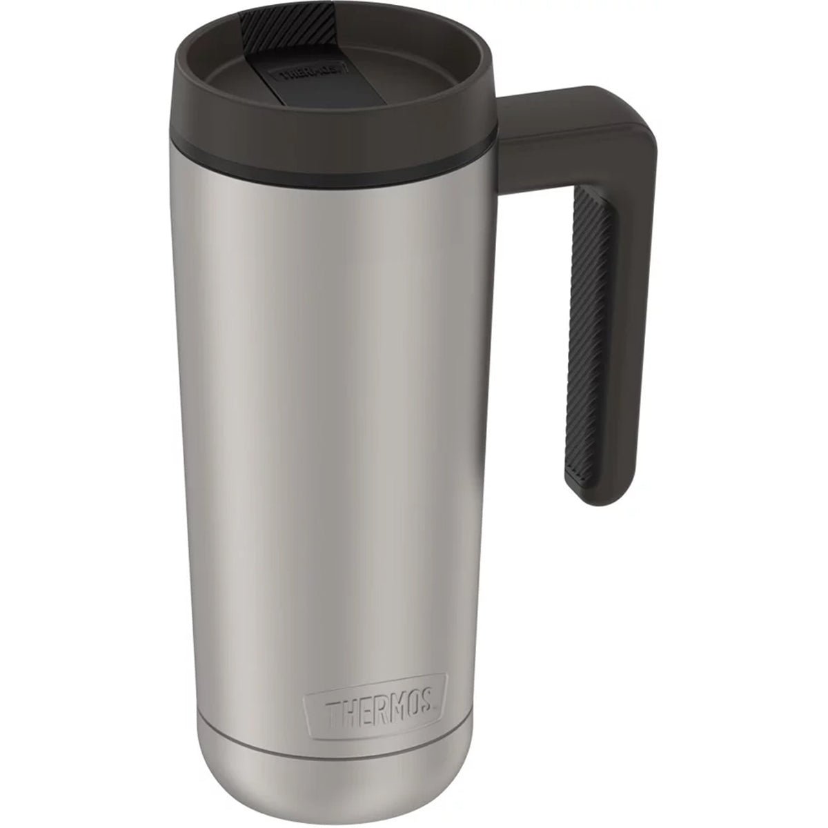 Thermos 18 oz. Vacuum Insulated Stainless Steel Mug - Matte Steel/Espresso Black - Forza Sports