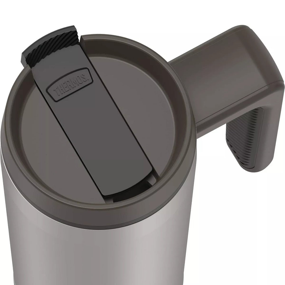 Thermos 18 oz. Vacuum Insulated Stainless Steel Mug - Matte Steel/Espresso Black - Forza Sports