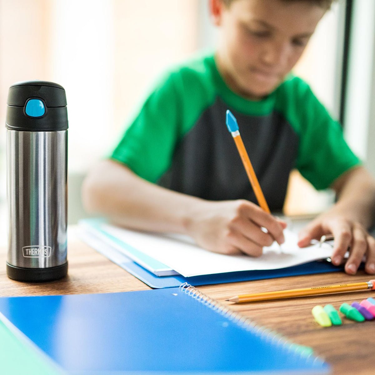 Thermos 16 oz. Kid's Funtainer Vacuum Insulated Stainless Steel Water Bottle - Forza Sports