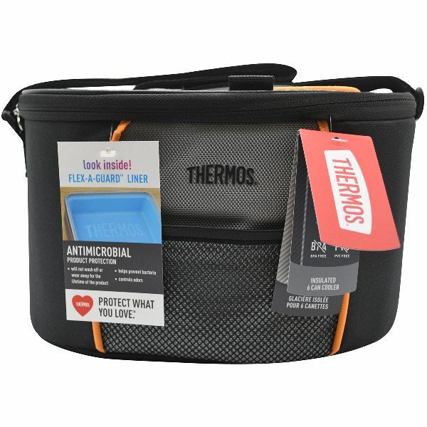 Thermos Element5 Can Cooler Bag - Black/Gray - Forza Sports