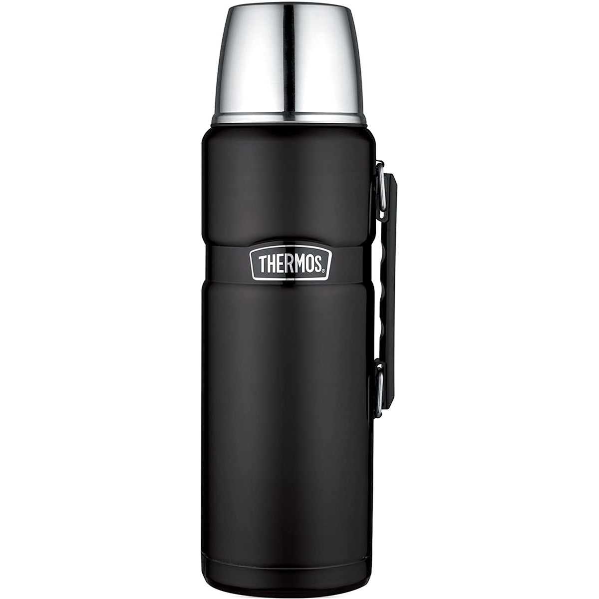 black thermos water bottle - Forza Sports