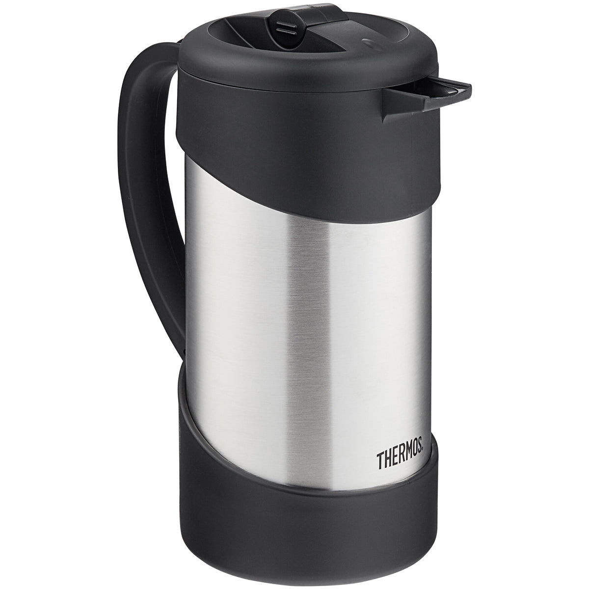 Thermos 34 oz. Insulated Stainless Steel Gourmet Coffee Press - Silver/Black - Forza Sports