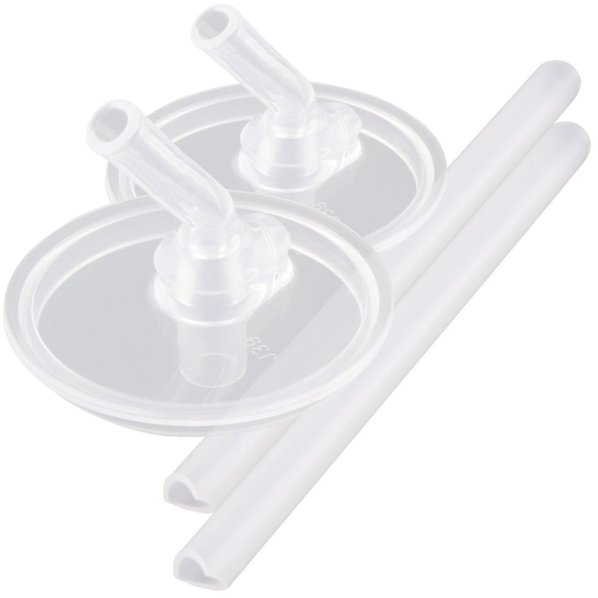 Thermos 12 oz. Kid's F400 Funtainer Bottle Plastic Replacement Straws - Clear - Forza Sports