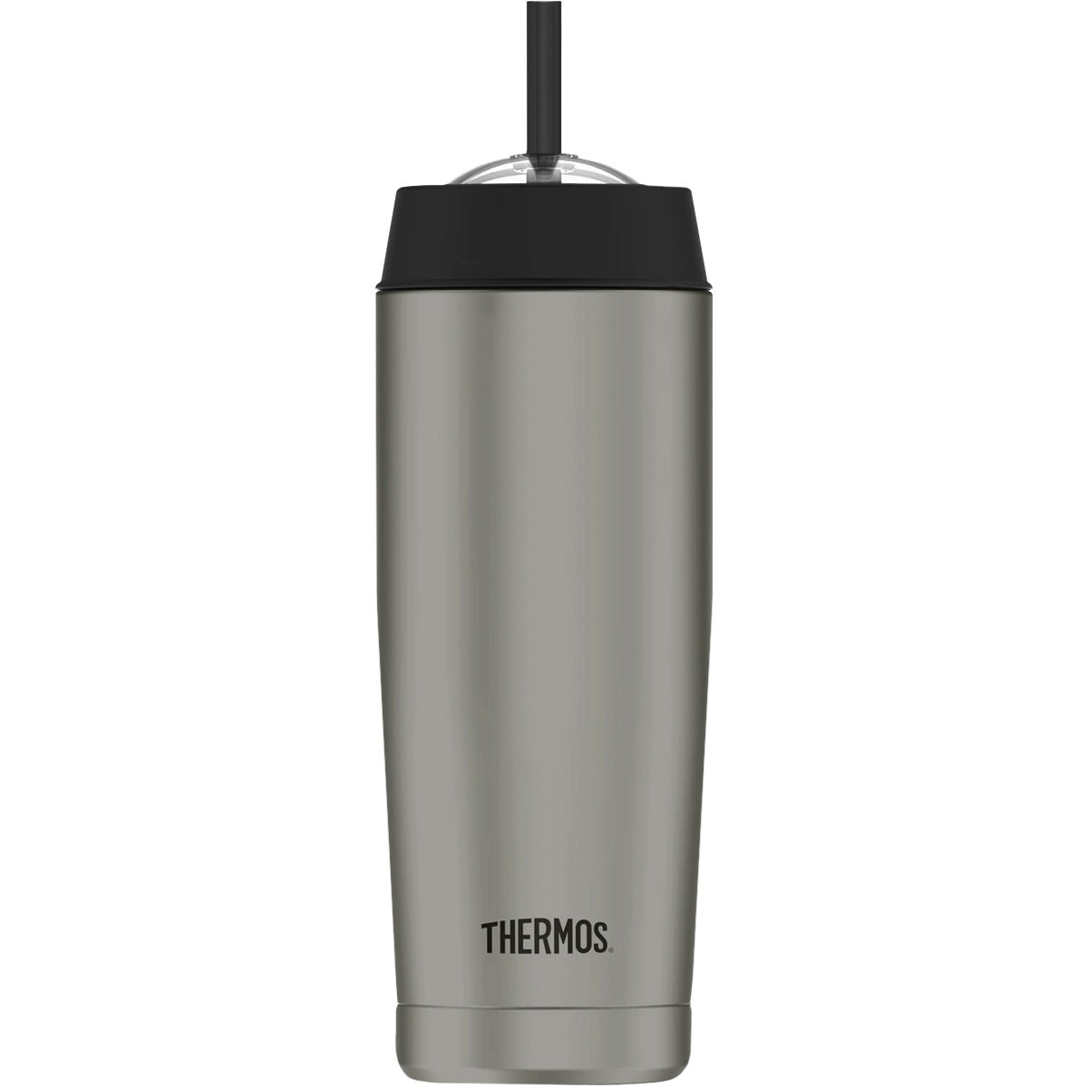 Thermos 16 oz. Vacuum Insulated Stainless Steel Cold Cup with Straw - Forza Sports