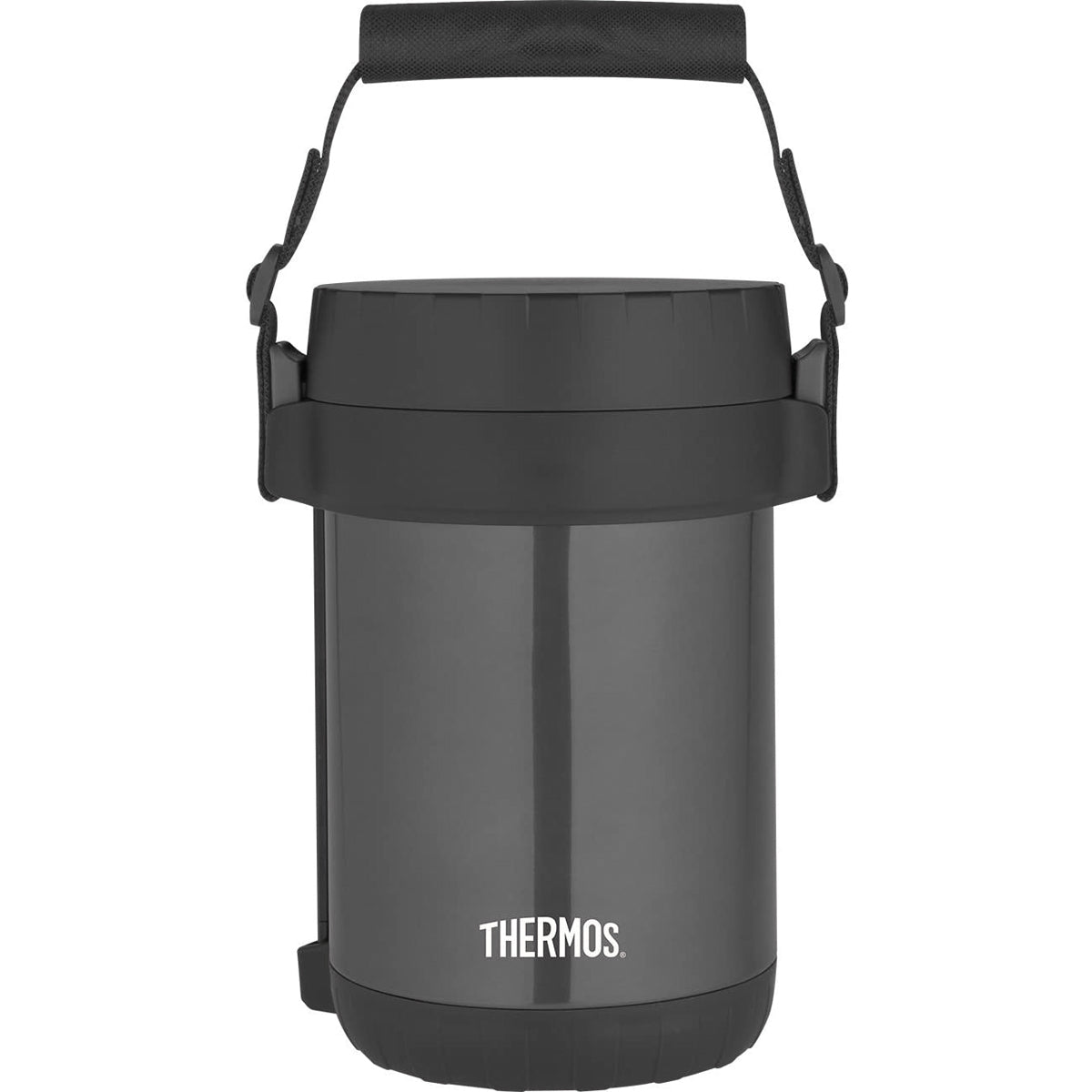 Thermos Vacuum Insulated All - In - One Meal Carrier with Spoon - Stainless Steel - Forza Sports