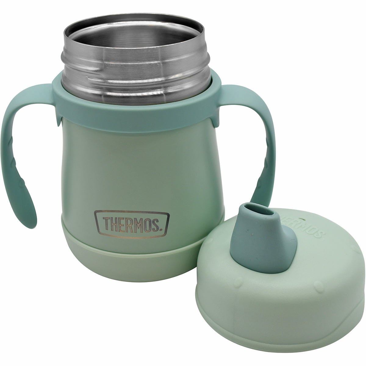 Thermos Baby 7 oz. Vacuum Insulated Stainless Steel Sippy Cup with Handles - Forza Sports