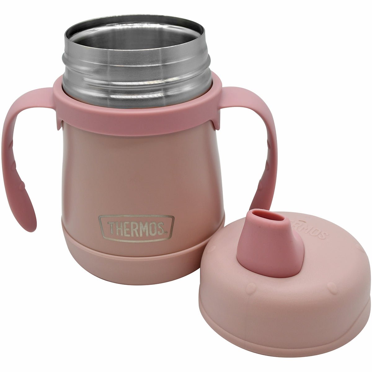 Thermos Baby 7 oz. Vacuum Insulated Stainless Steel Sippy Cup with Handles - Forza Sports