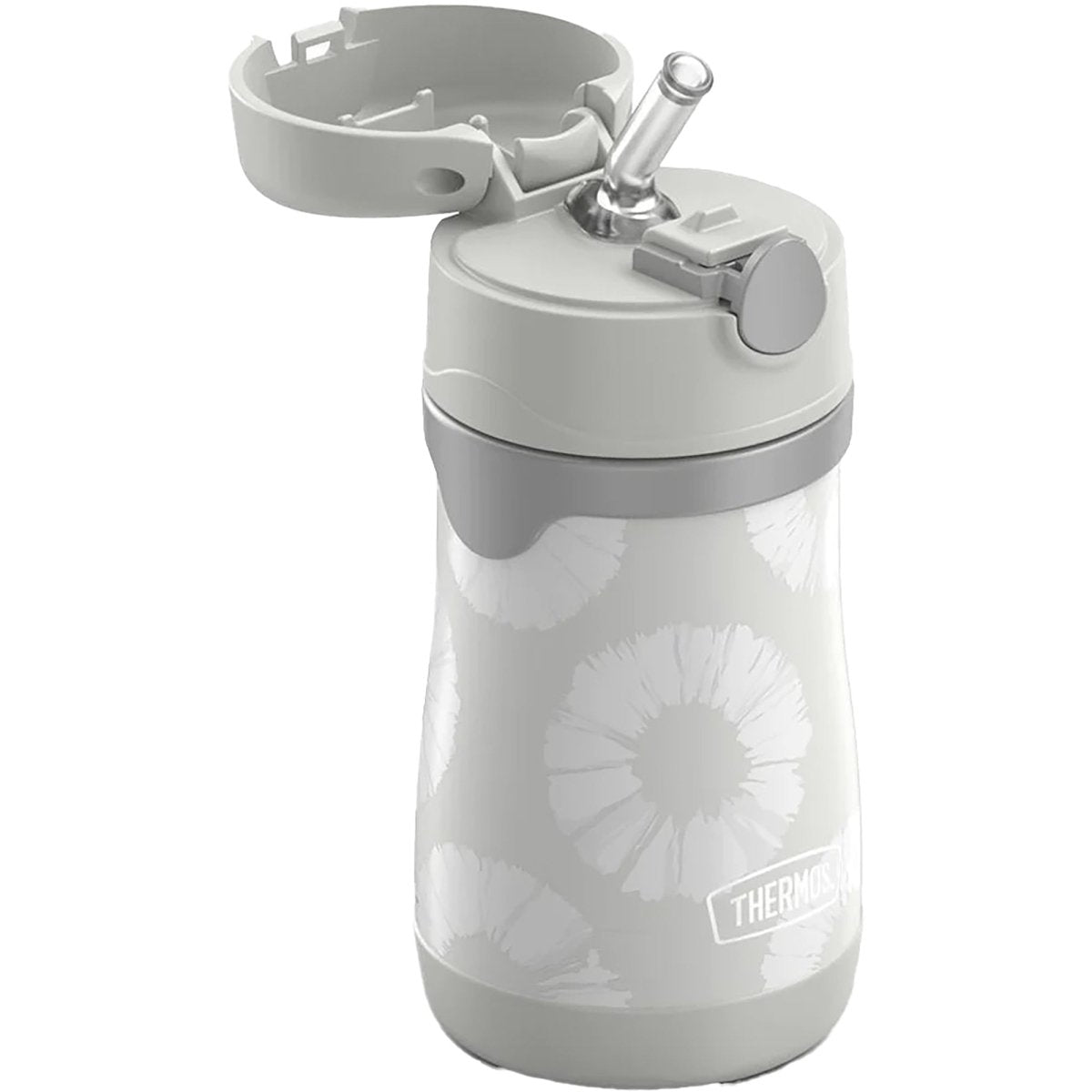 Thermos Kid's 10 oz. Vacuum Insulated Stainless Steel Water Bottle - Tie Dye Gray - Forza Sports
